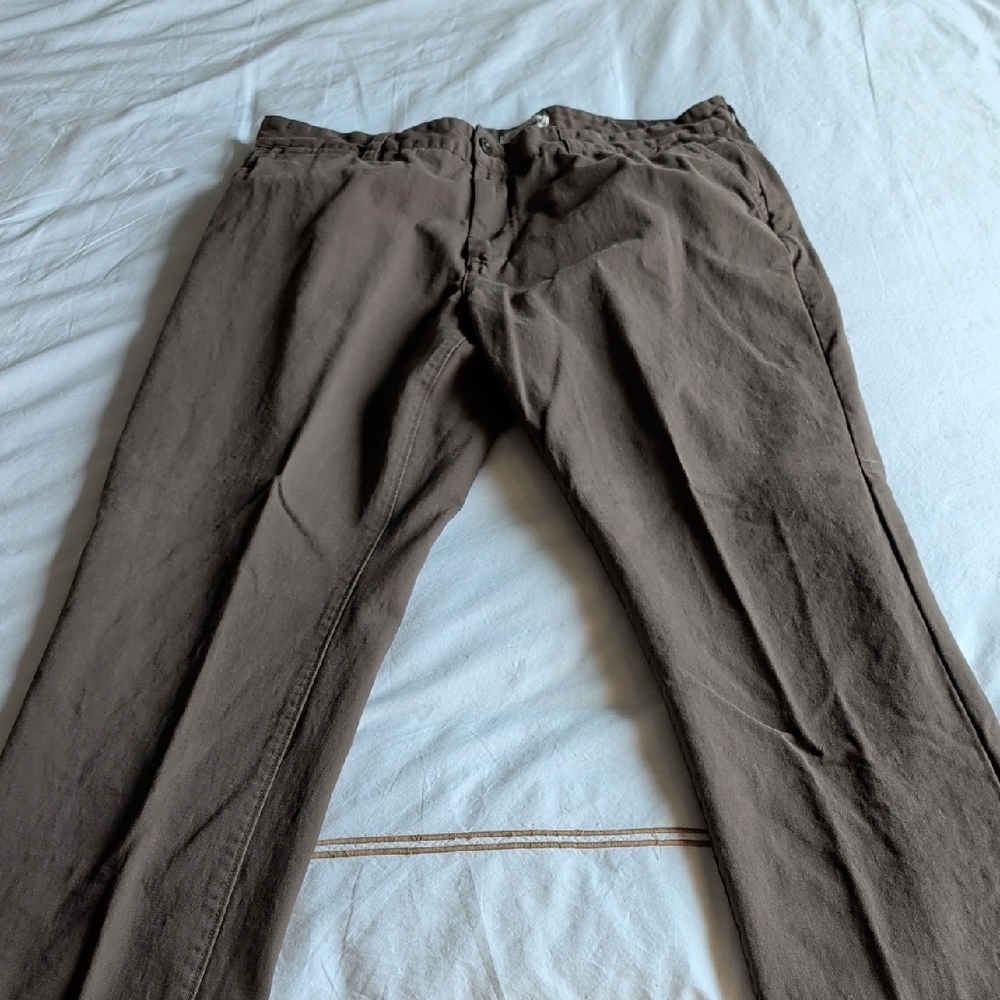 Taylor Stitch Dark Brown Democratic Chinos